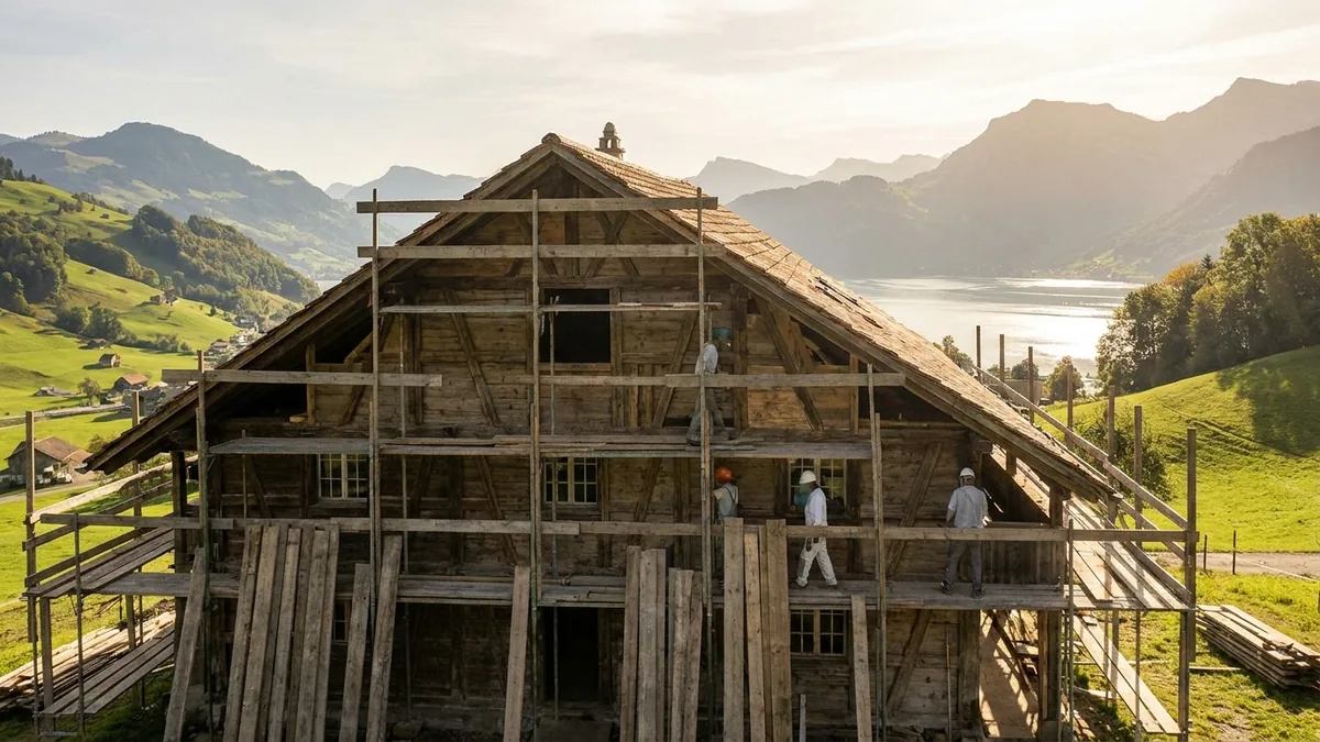 Haus renovieren in der Innerschweiz: So finanzieren Sie Umbau und Sanierung 2026 richtig